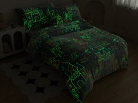 Mikroplyšové svietiace obliečky