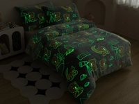 Mikroplyšové svietiace obliečky