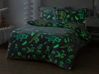 Mikroplyšové svietiace obliečky